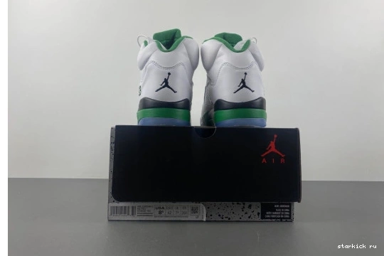 Retro DD9336-103 DD9336-103 Lucky Jordan  5 Green  0807
